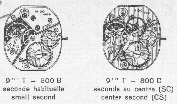 Mido 800, Mido 800A, Mido 800B