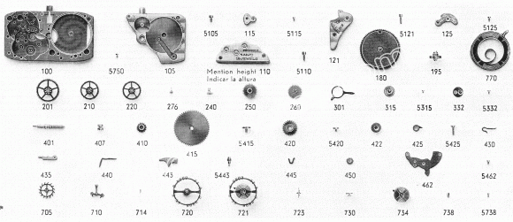 Movado 440, Movado 443