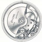 Enicar AR 166 D watch movements 1