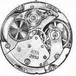 ETA 2858 watch movements